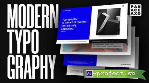 Videohive - Modern Typography - 53933259 - Project for After Effects