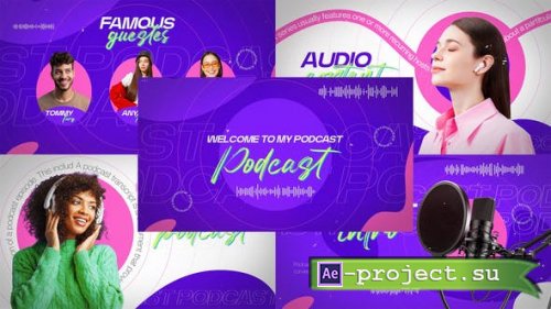 Videohive - YouTube Blog Intro | Podcast Opener - 53942222 - Project for After Effects