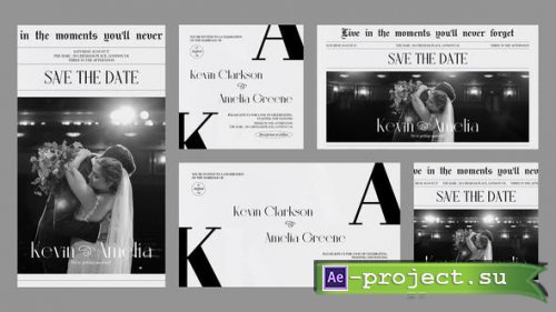 Videohive - Fontaine Wedding Invitation - 53948572 - Project for After Effects