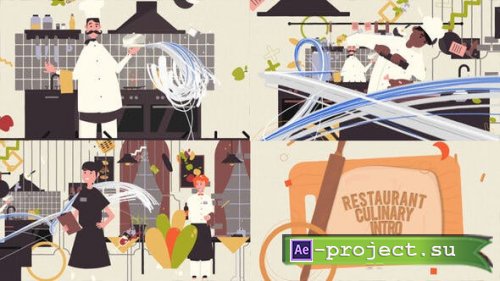 Videohive - Restaurant Intro - 53921837 - Project for After Effects