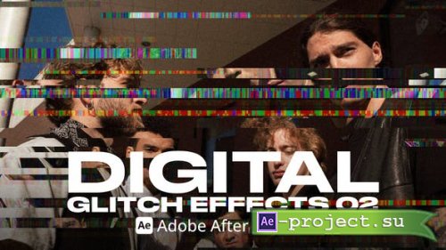 Videohive - Digital Glitch Effect 02 Ae - 53980105 - Project for After Effects