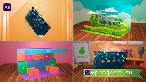 Videohive - Magic Pop Up Book - 53960014 - Project for After Effects