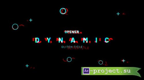 Videohive - Glitch Titles - 53959250 - Project for After Effects