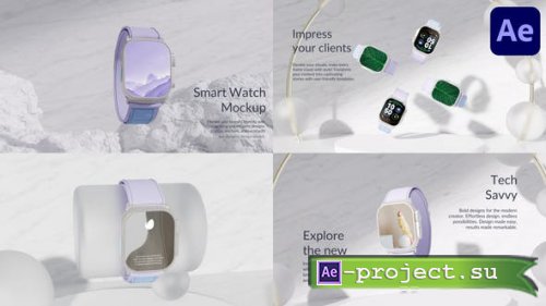 Videohive - Smart Watch Mock Up for After Effects - 53978303 - Project for After Effects