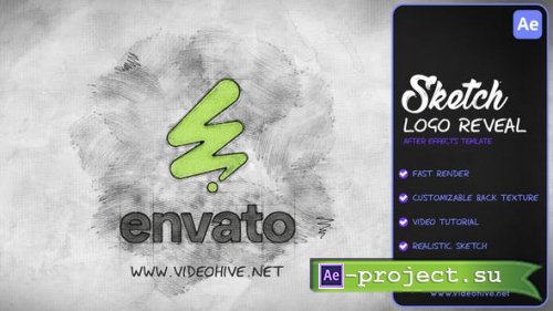 Videohive - Sketch Logo Reveal - 53934398 - Project for After Effects