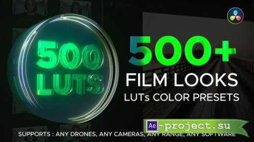 Videohive - LUT Color Presets for DaVinci Resolve - 31728553 - DaVinci Resolve Templates