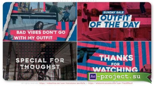 Videohive - Urban Outfit Promo - 53987618 - Project for After Effects