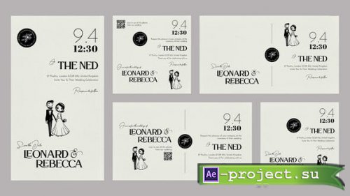 Videohive - Hogan Modern Wedding Invitation - 53995140 - Project for After Effects