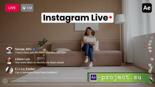 Videohive - Instagram Live - 54003293 - Project for After Effects