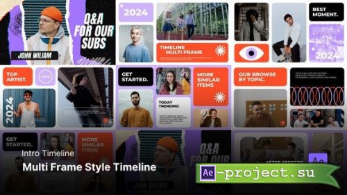 Videohive - Intro/Opening - Timeline - Multi Frame Style After Effects Project Files - 53998614 - Project for After Effects