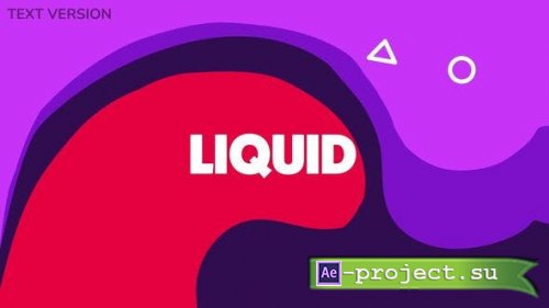 Videohive - Liquid Logo Reveal - 54005595 - Project for After Effects