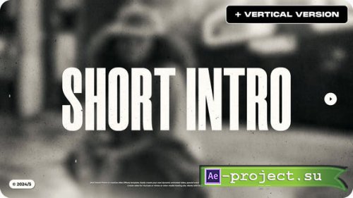 Videohive - Percussion Short Intro - 54000585 - Project for After Effects