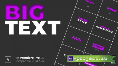 Videohive - Text Animation - 54047576 - Project for After Effects