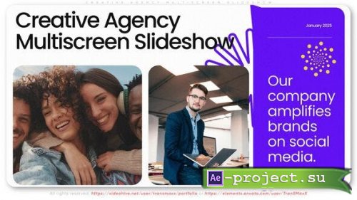 Videohive - Creative Agency Multiscreen Slideshow - 54048933 - Project for After Effects