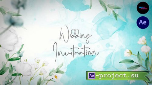 Videohive - Watercolor Wedding Invitation Slideshow 2.0 - 54033102 - Project for After Effects