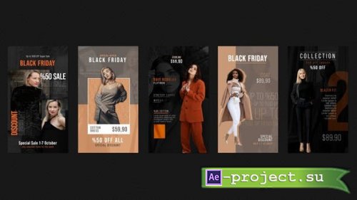 Videohive - Black Friday Fashion Sale - 54049571 - Project for After Effects