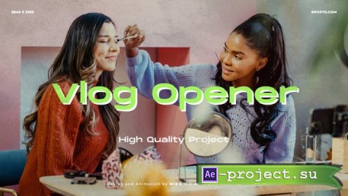 Videohive - Vlog Opener - 53988151 - Project for After Effects