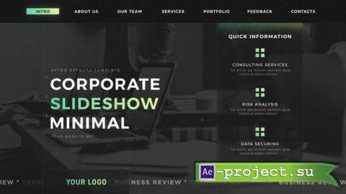 Videohive - Corporate Minimal Slideshow - 54058048 - Project for After Effects