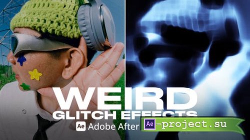 Videohive - Weird Glitch Effect Ae - 54028550 - Project for After Effects