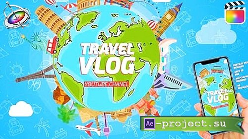 Videohive - Travel Logo Reveal 53921852 - Project For Final Cut & Apple Motion