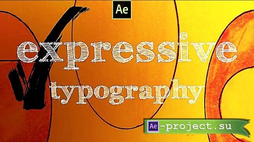 Drawn Kinetic Typography Intro 1610557 - Project for After Effects