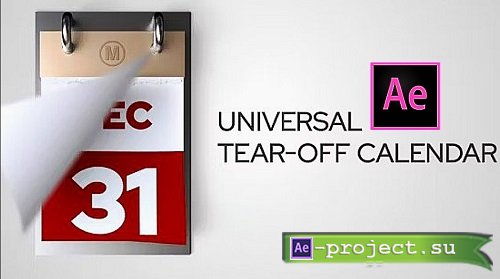 Tear-Off Calendar 326653 - Project for After Effects