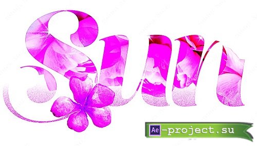 Pink Flowers Texture Text Effect 522345612