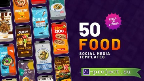 Videohive - Food Instagram Stories - 54146069 - Project for After Effects