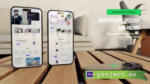 Videohive - Smartphone Mockup App Promo - 54073330 - Project for After Effects