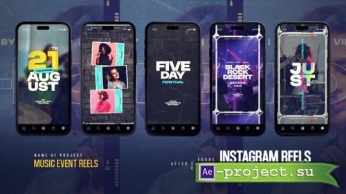 Videohive - Music Event Promo Reels - 54077409 - Project for After Effects