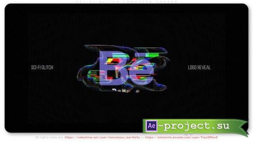 Videohive - Sci-Fi Glitch Logotype Opener - 54151190 - Project for After Effects