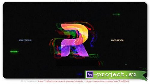 Videohive - Space Signal Logo - 54151174 - Project for After Effects