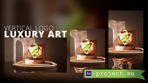 Videohive - Vertical Logo Luxury Art - 54089504 - Project for After Effects