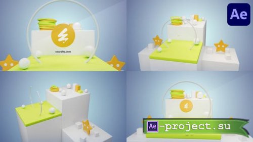 Videohive - 3D Geometry Logo for After Effects - 54119167 - Project for After Effects