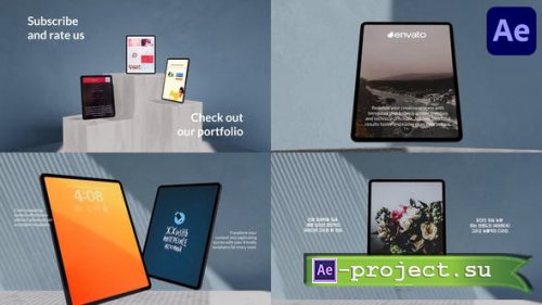 Videohive - Tablet Presentation Mockup for After Effects - 54134823 - Project for After Effects