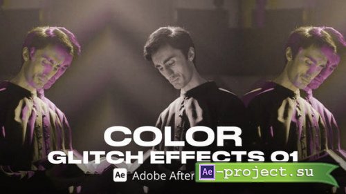 Videohive - Color Glitch Effect 01 Ae - 54148724 - Project for After Effects