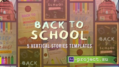 Videohive - Back to School Stories - 54124029 - Project for After Effects