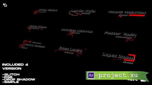 Videohive - Abstract Lower Thirds_AE - 54105132 - Project for After Effects