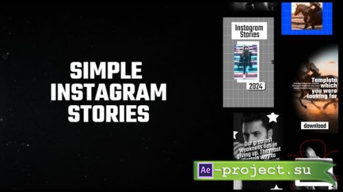 Videohive - Simple Instagram Stories - 54119400 - Project for After Effects