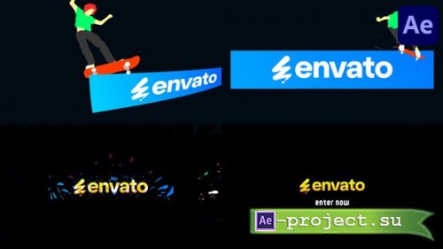 Videohive - Skateboard Trick Logo Reveal for After Effects - 54118753 - Project for After Effects