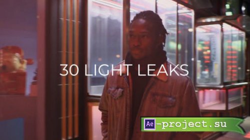 Videohive - 30 Light Leaks - 54117544 - Project for After Effects