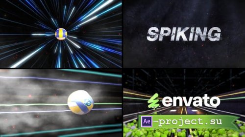 Videohive - Volleyball Bumper 2 (2 Bumpers) - 53944008 - Project for After Effects