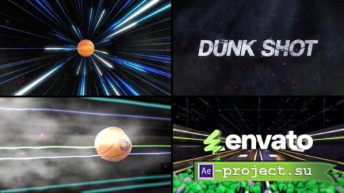 Videohive - Basketball Bumper 3 (2 Bumpers) - 53952209 - Project for After Effects