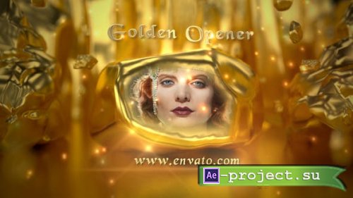 Videohive - Golden Opener - 54157565 - Project for After Effects