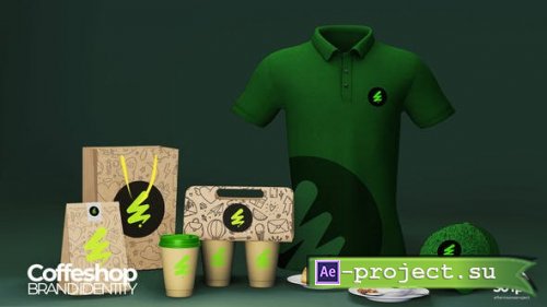 Videohive - Coffe Shop Brand Identity Mockup - 54152701 - Project for After Effects