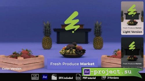 Videohive - Fresh Produce Market Promo - 54151146 - Project for After Effects