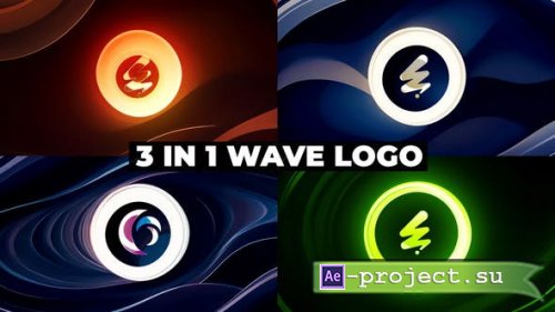 Videohive - Hand Drawn Waves Logo Reveal - 54171836 - Project for After Effects