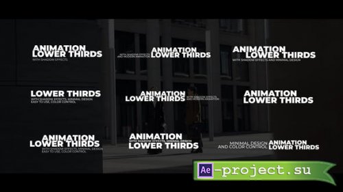 Videohive - Simple Lower Thirds | AE - 54171672 - Project for After Effects