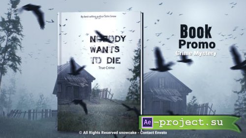 Videohive - Book Promo Crime Mystery - 54182596 - Project for After Effects