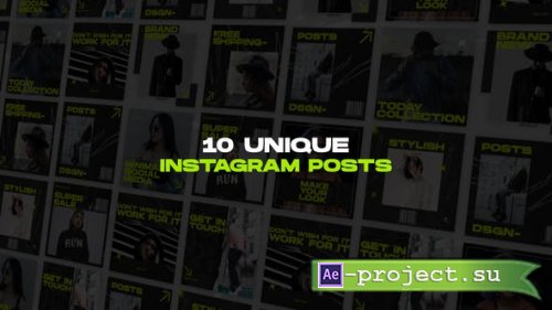 Videohive - Instagram Posts Pack 2 - 54185540 - Project for After Effects